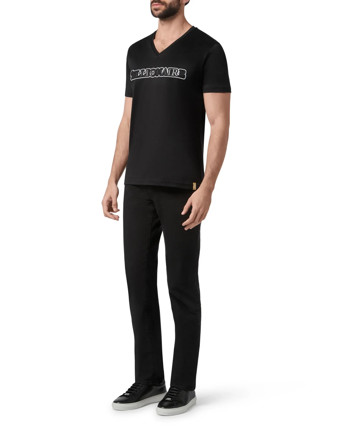 T-shirt Round Neck SS Logos, цвет: Черный
