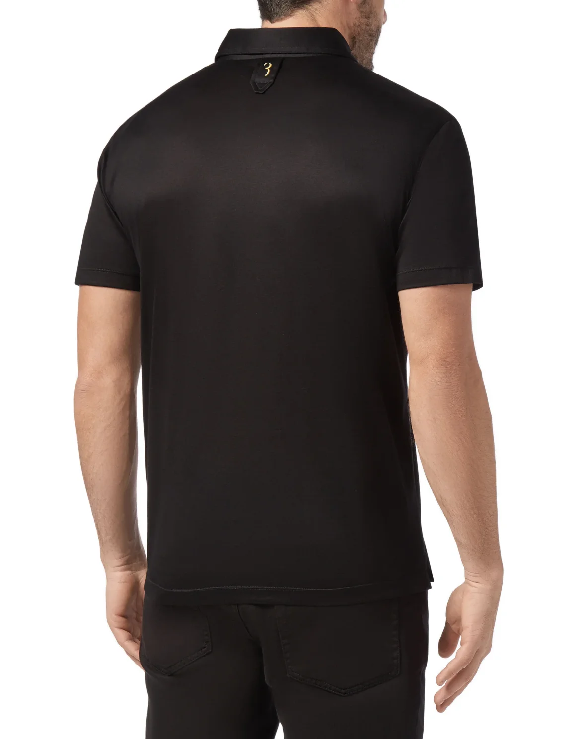 Polo shirt SS Crest, цвет: Черный