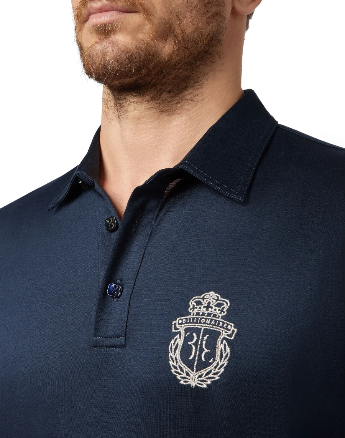 Polo shirt SS Crest, цвет: Синий