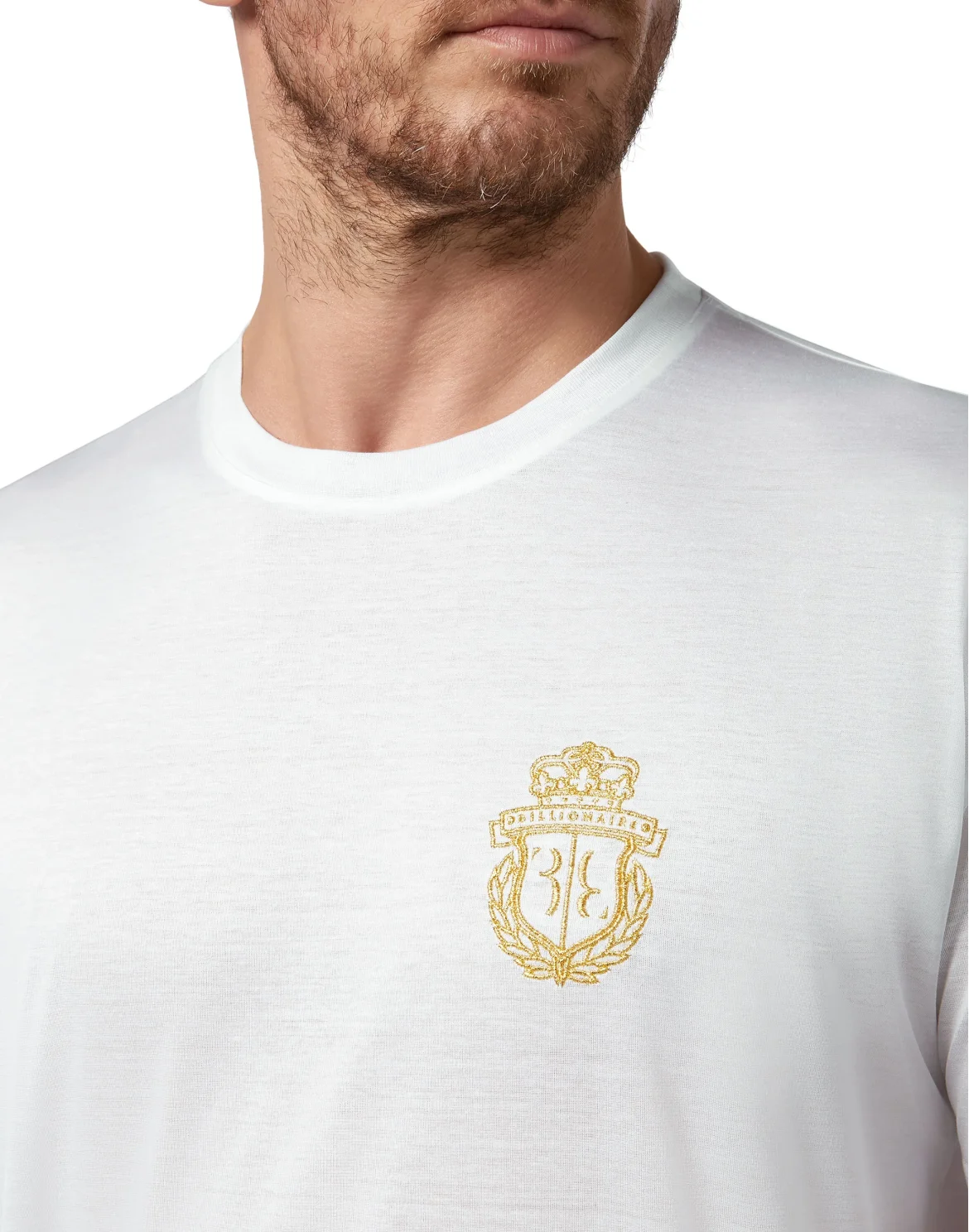 T-shirt Round Neck SS Crest, цвет: Белый