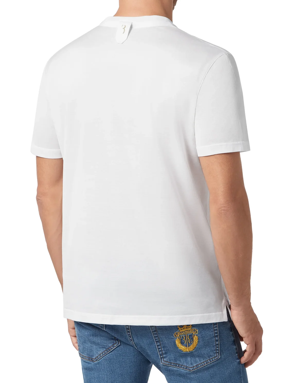 T-shirt Round Neck SS Crest, цвет: Белый