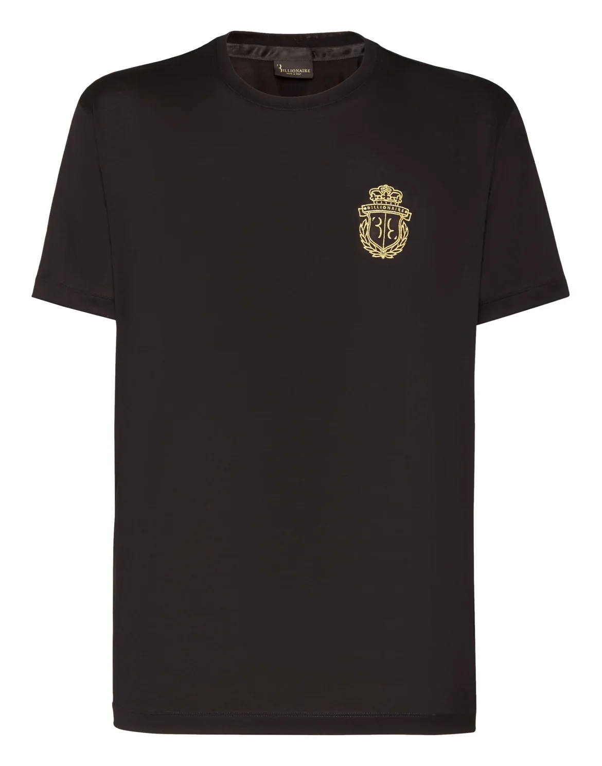 T-shirt Round Neck SS Crest, цвет: Черный