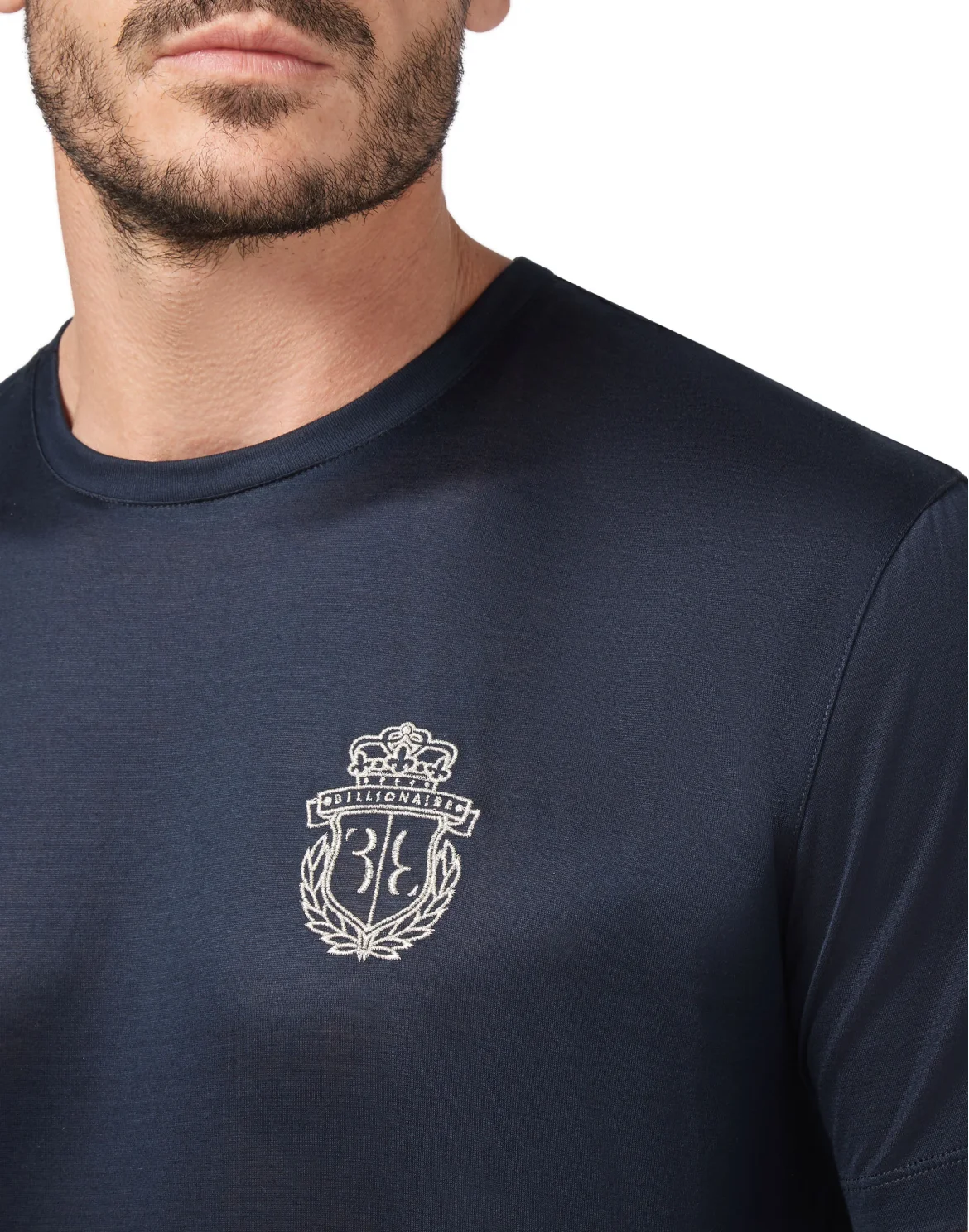 T-shirt Round Neck SS Crest, цвет: Синий