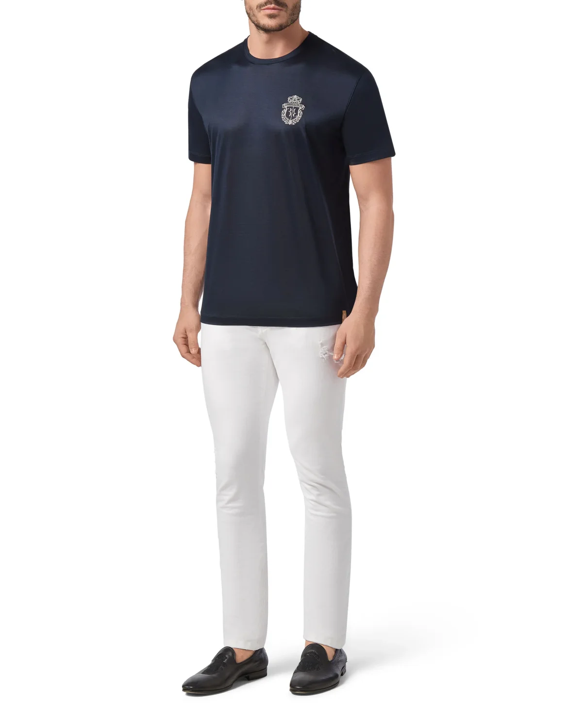T-shirt Round Neck SS Crest, цвет: Синий