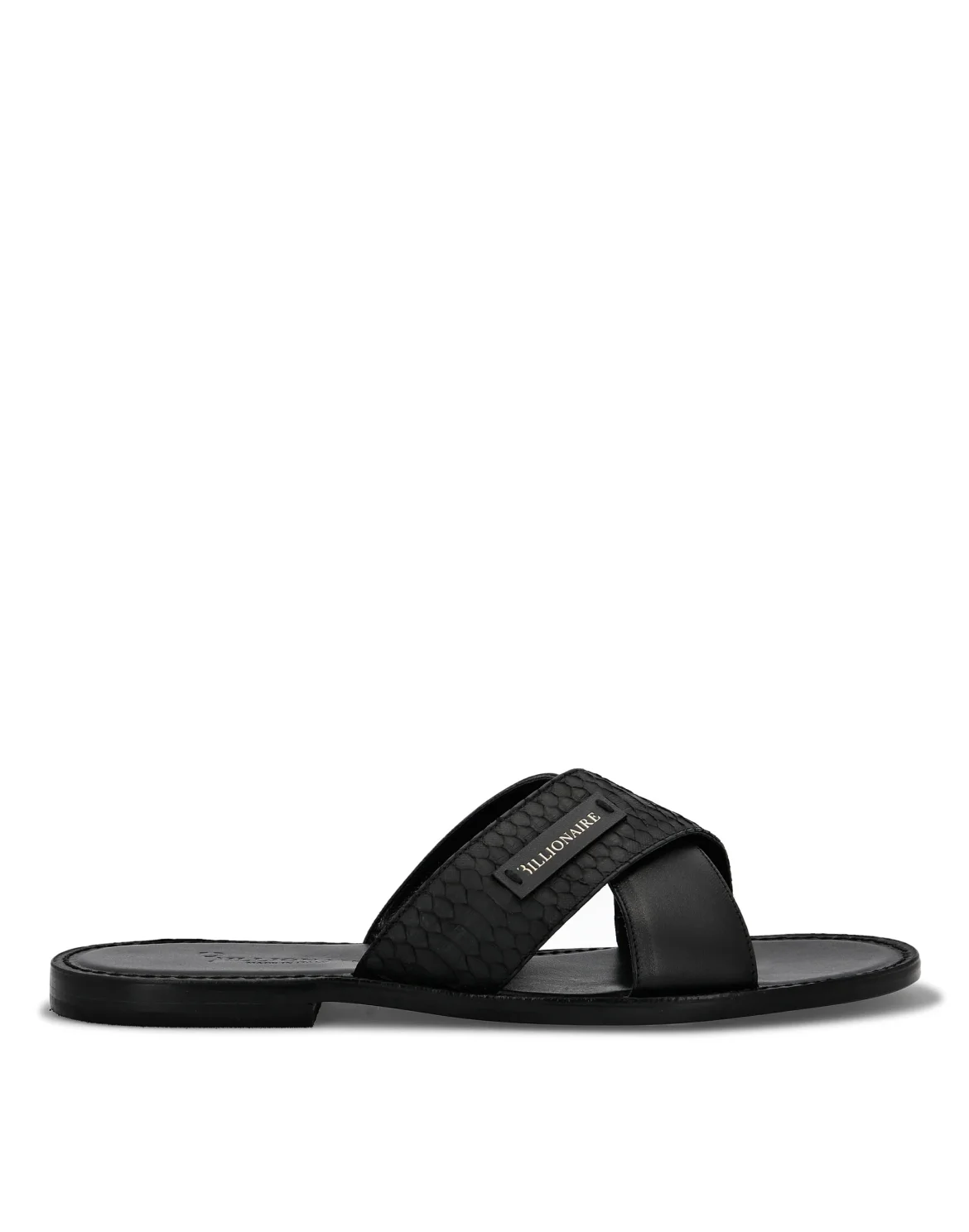 Sandals Flat Statement, цвет: Черный