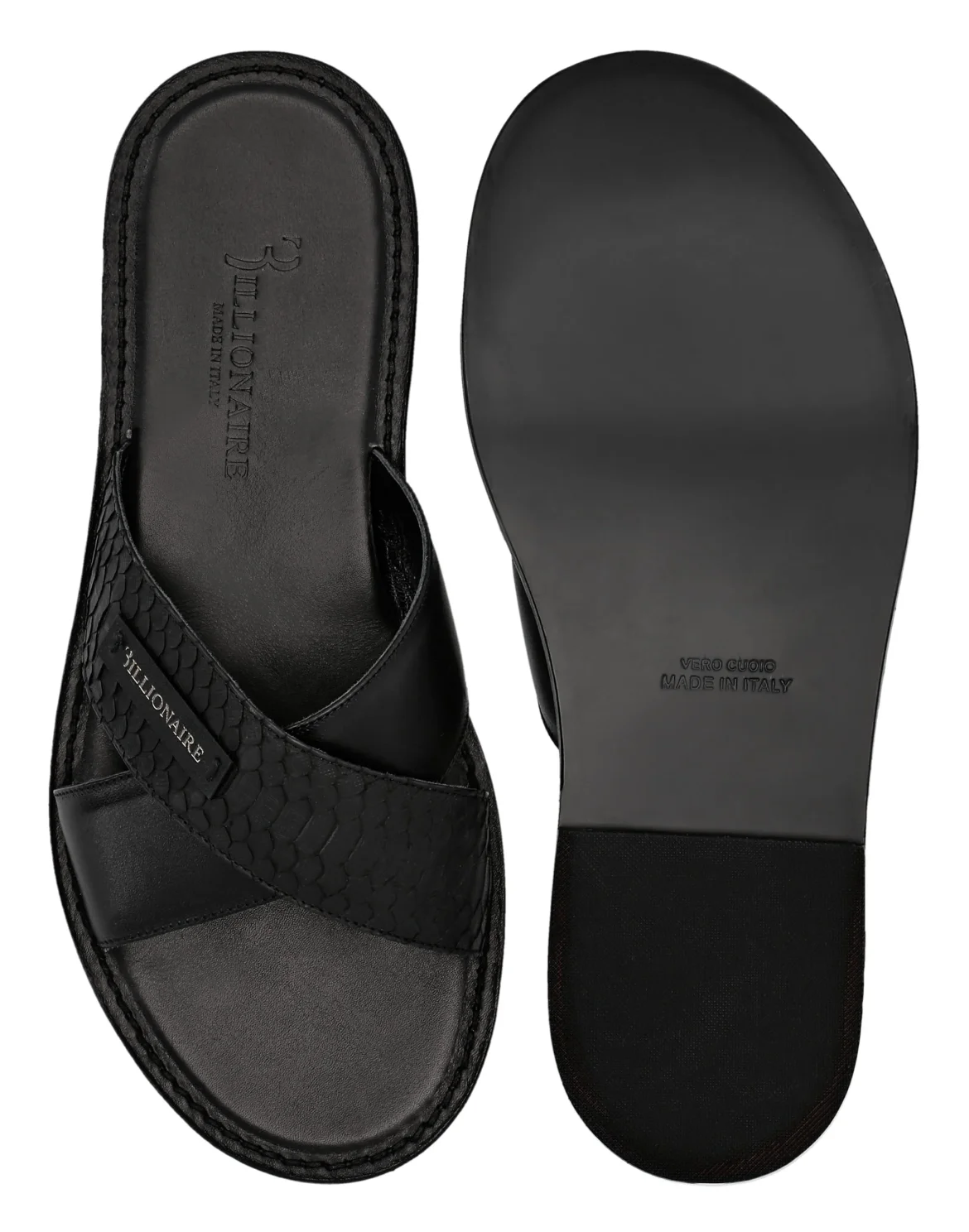 Sandals Flat Statement, цвет: Черный