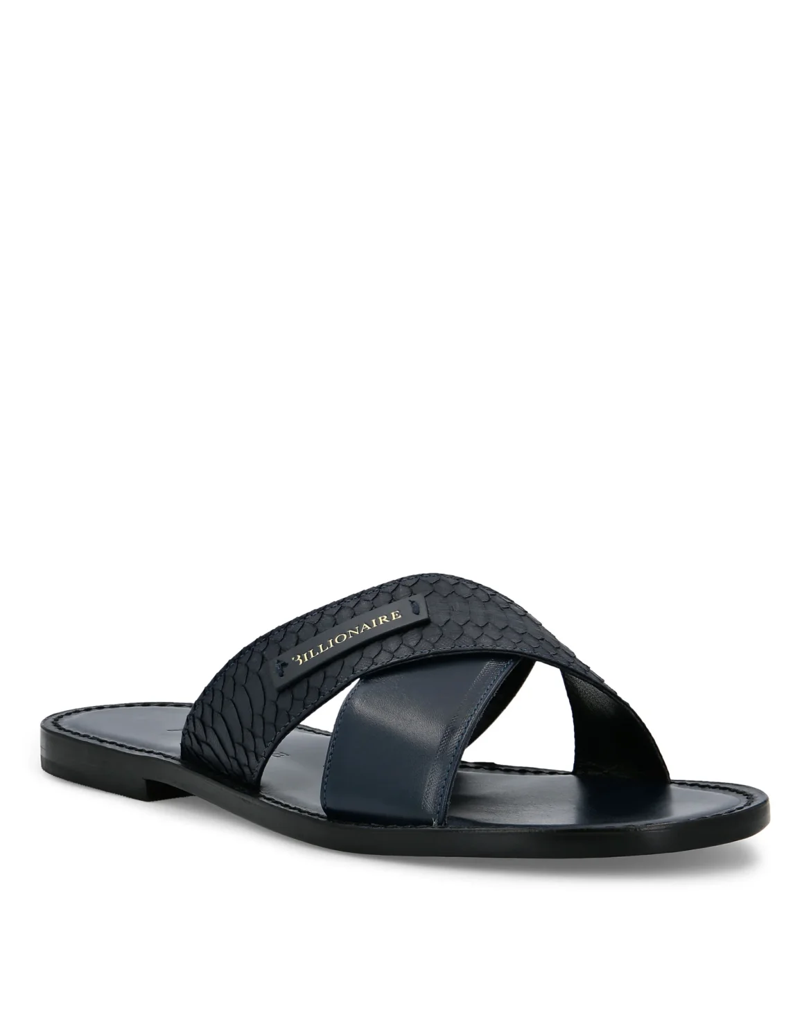 Sandals Flat Statement, цвет: Синий