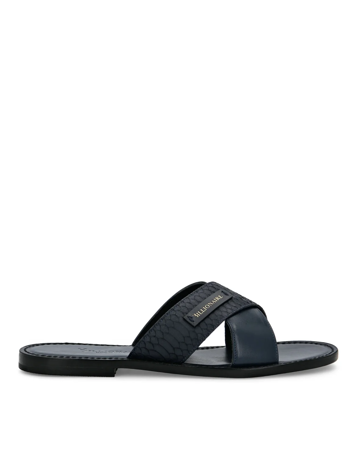 Sandals Flat Statement, цвет: Синий
