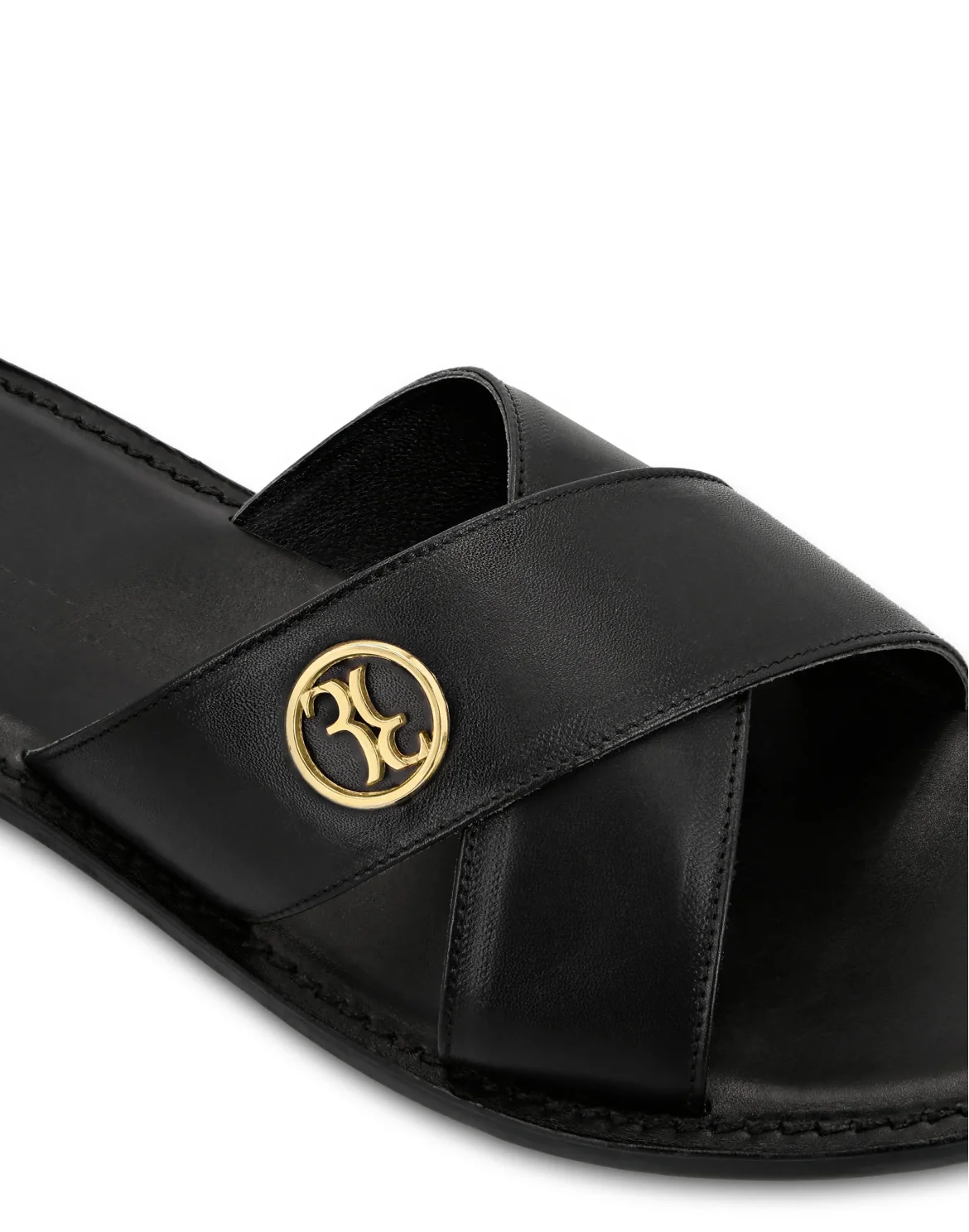 Sandals Flat Double B, цвет: Черный