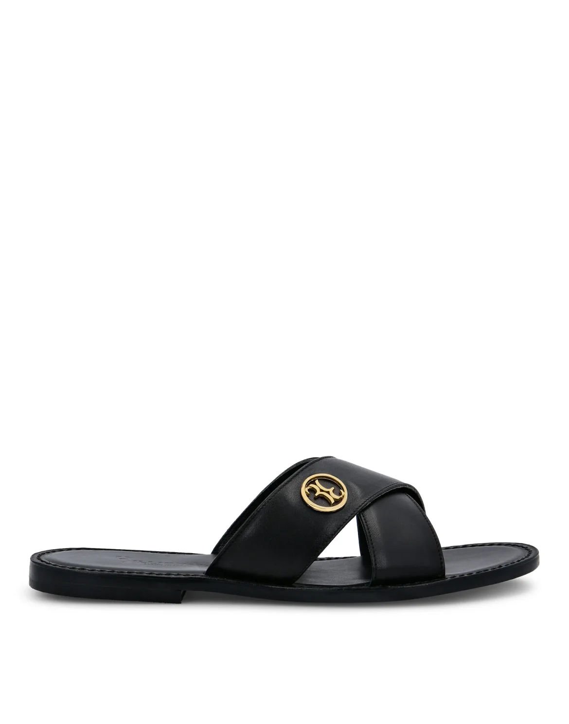 Sandals Flat Double B, цвет: Черный