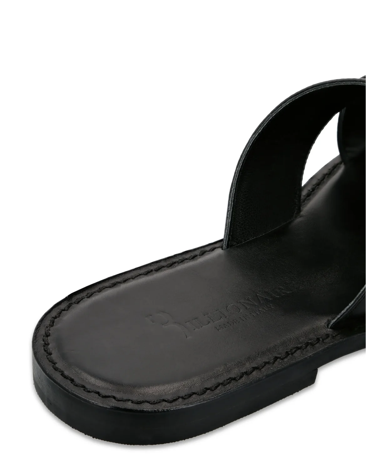 Sandals Flat Luxury, цвет: Черный