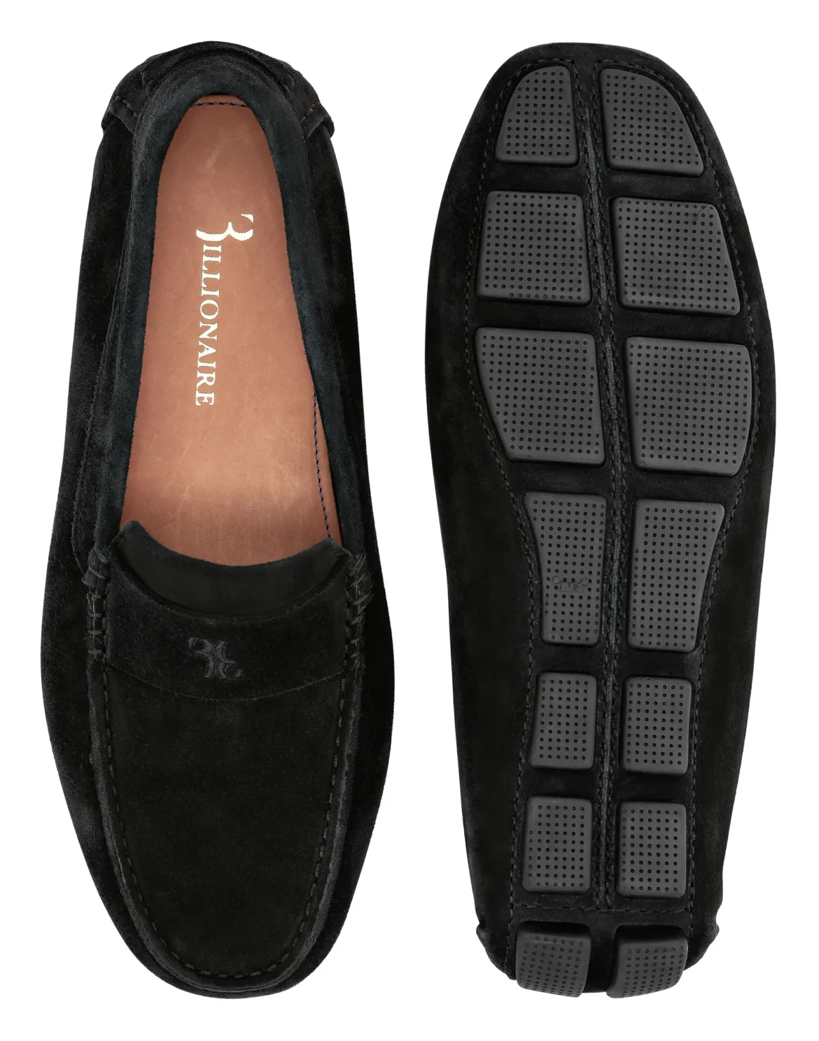 Moccasin Double B, цвет: Черный