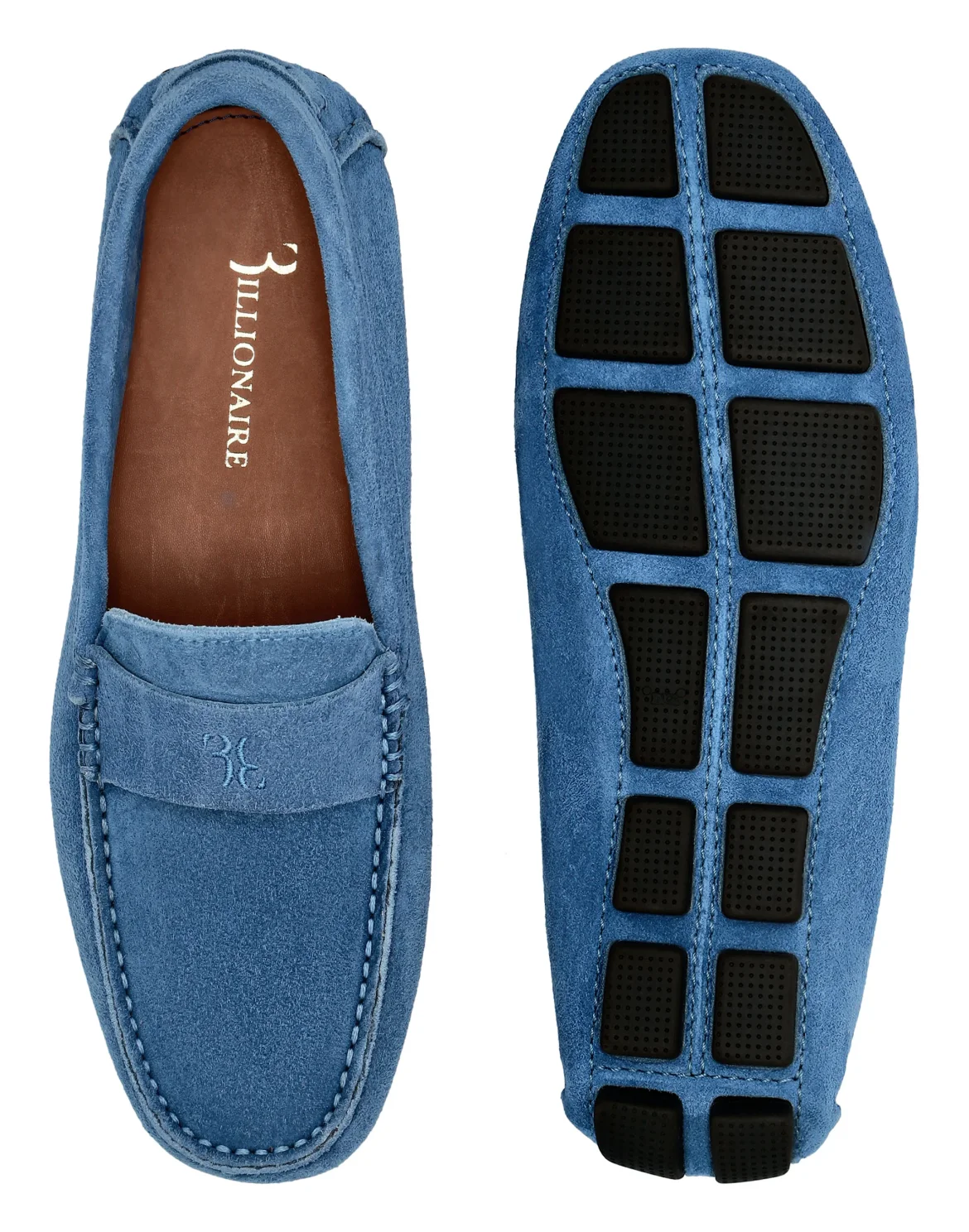 Moccasin Double B, цвет: Синий