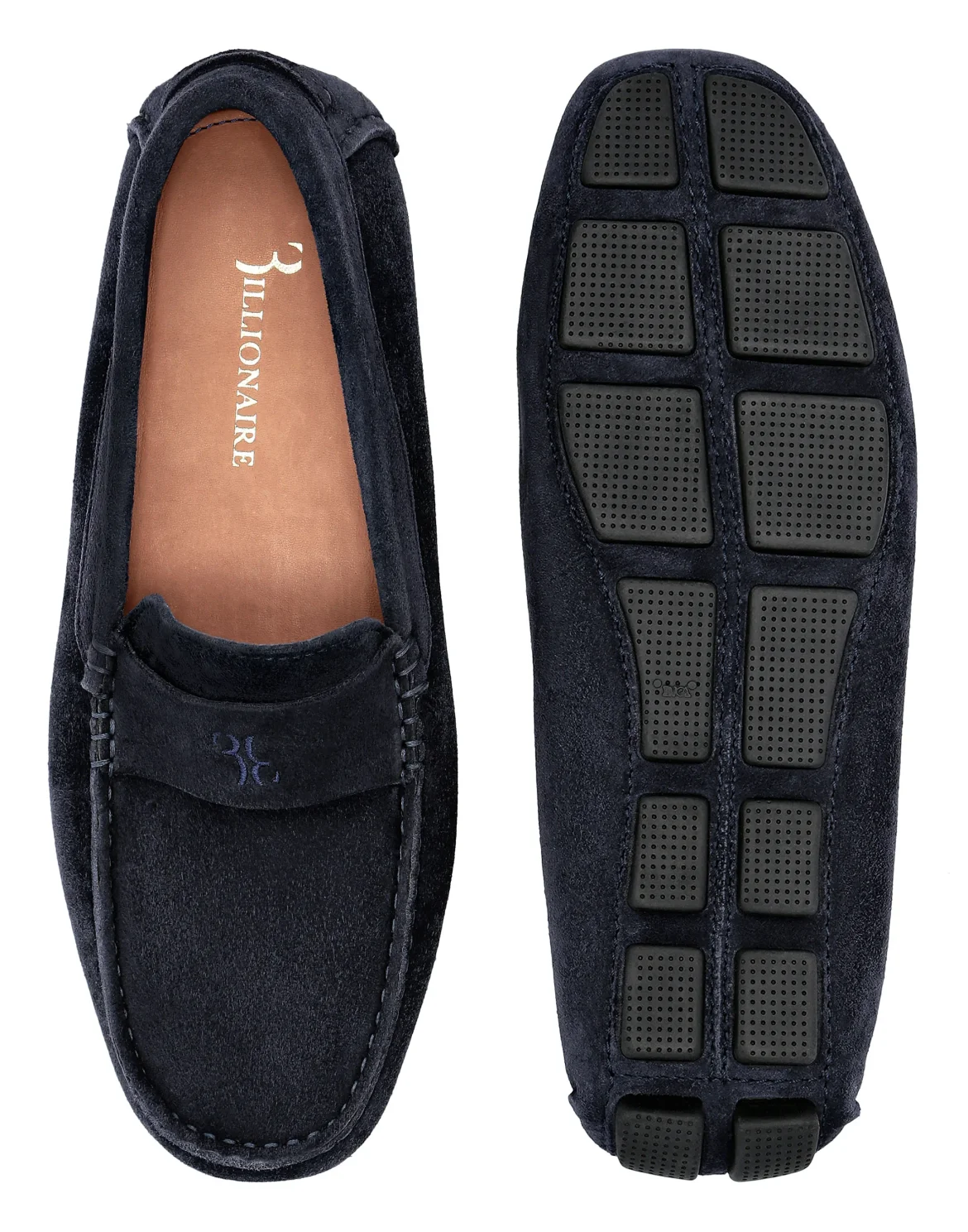 Moccasin Double B, цвет: Синий