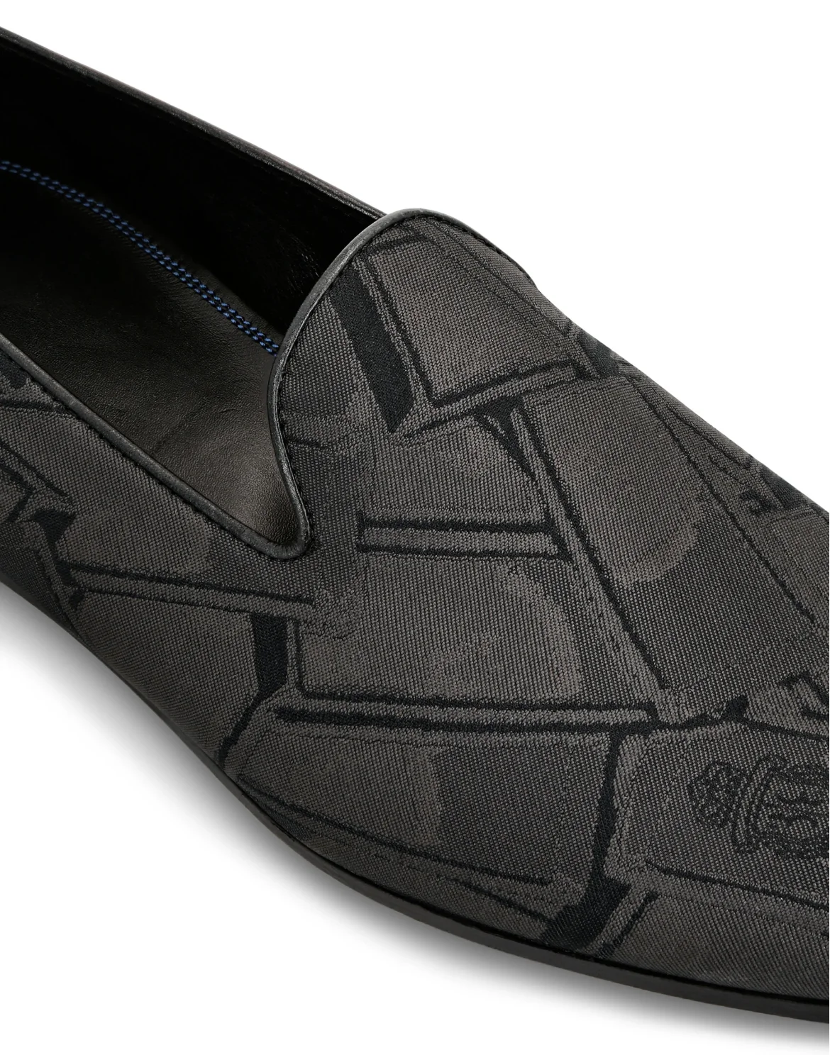 Loafers Gold, цвет: Черный