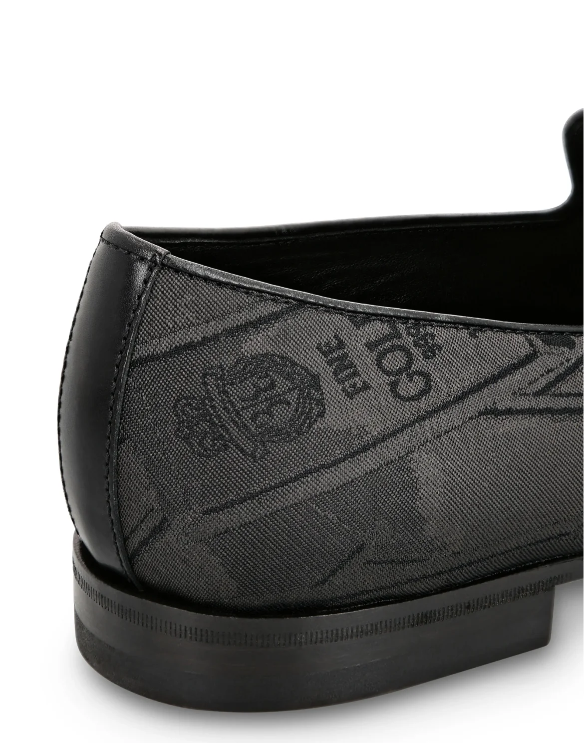 Loafers Gold, цвет: Черный