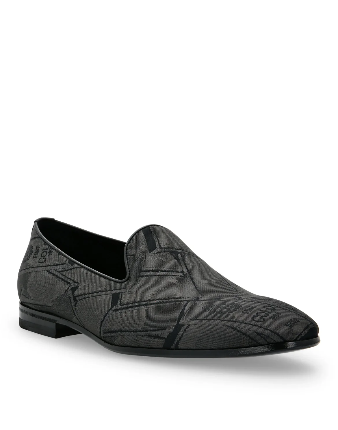 Loafers Gold, цвет: Черный