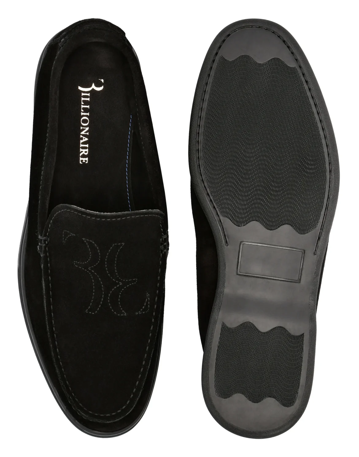 Moccasin Double B, цвет: Черный