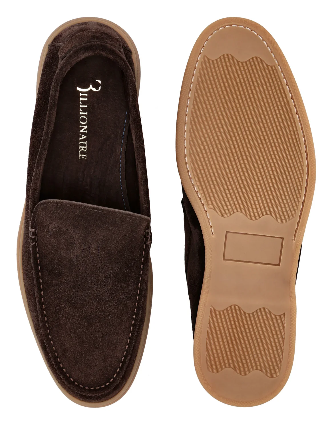 Moccasin Double B, цвет: Коричневый