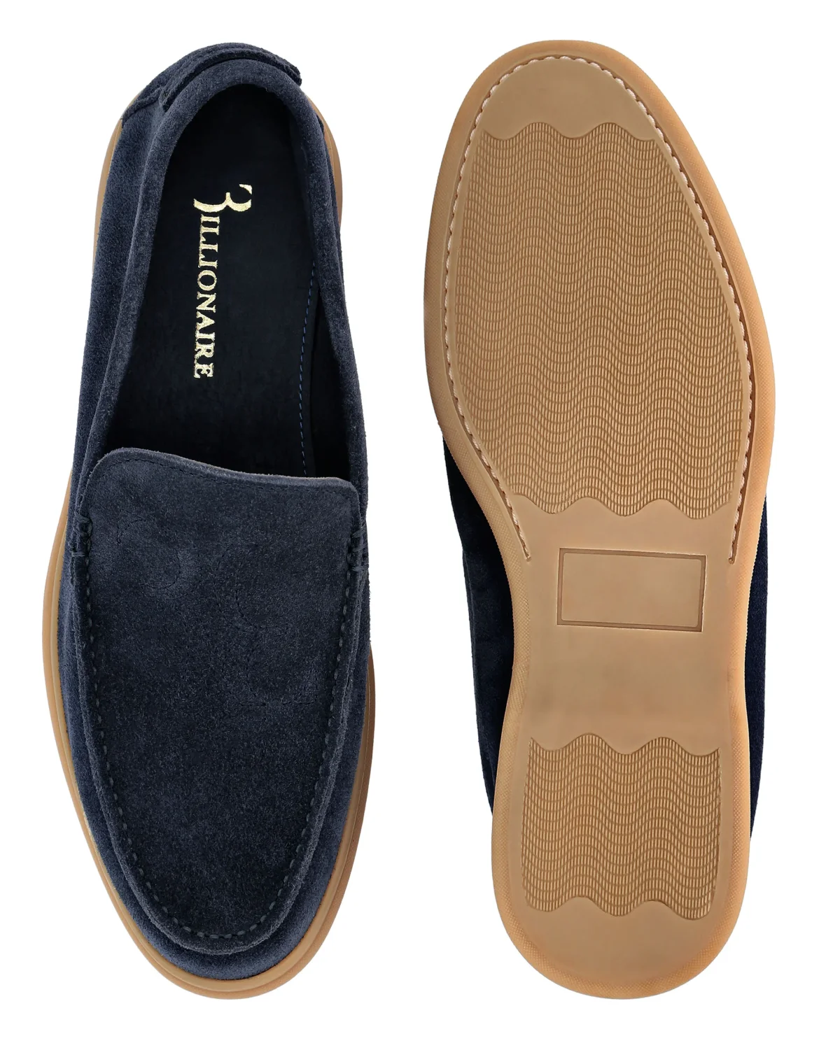 Moccasin Double B, цвет: Синий