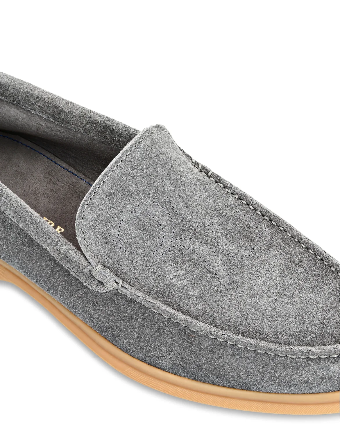 Moccasin Double B, цвет: Серый