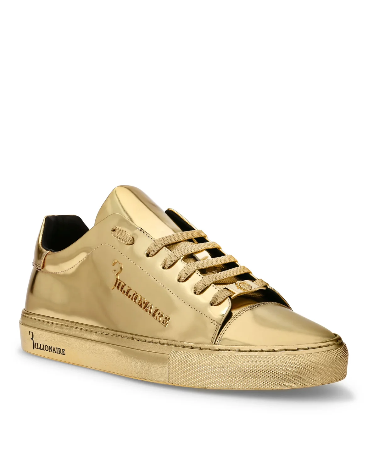 Lo-Top Sneakers Logos, цвет: Золотой