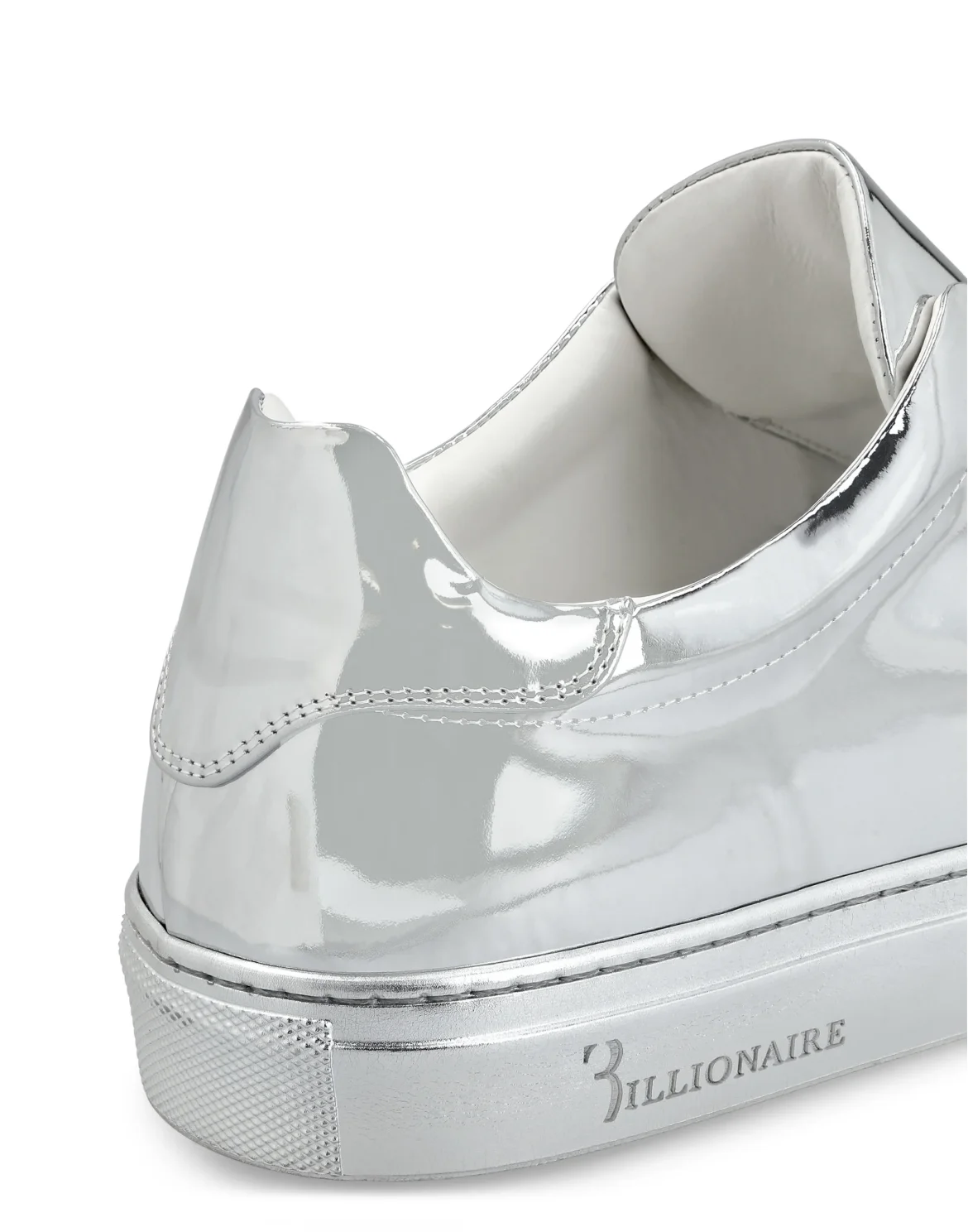 Lo-Top Sneakers Logos, цвет: Серебристый