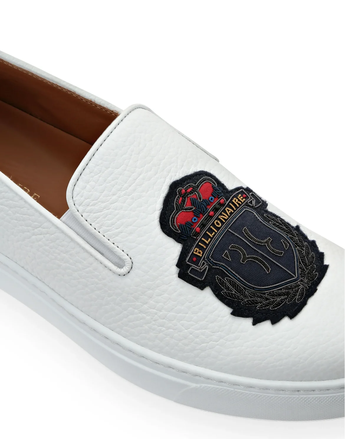 Slip On Crest, цвет: Белый