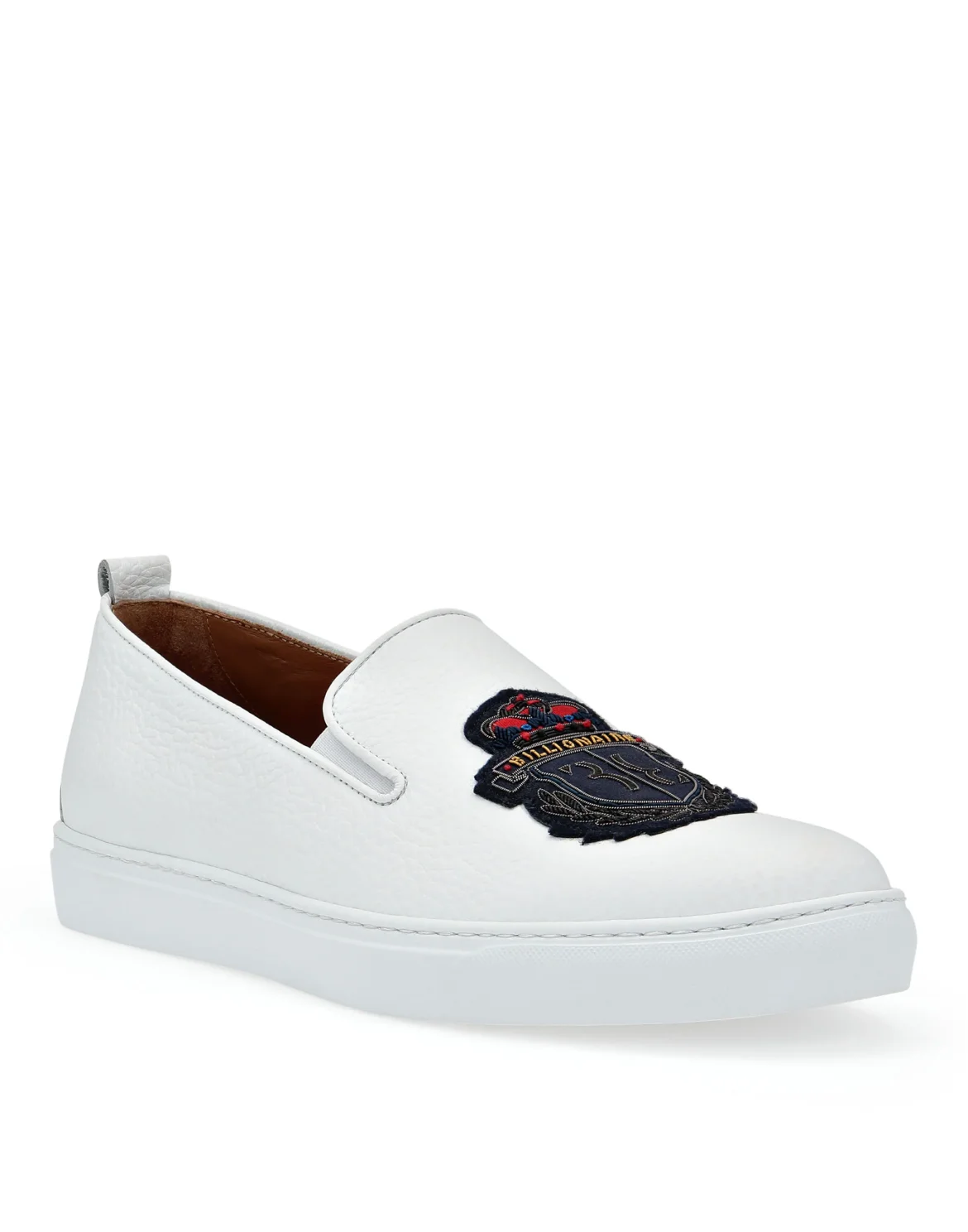 Slip On Crest, цвет: Белый