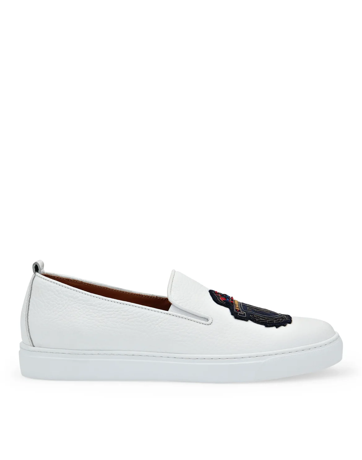 Slip On Crest, цвет: Белый