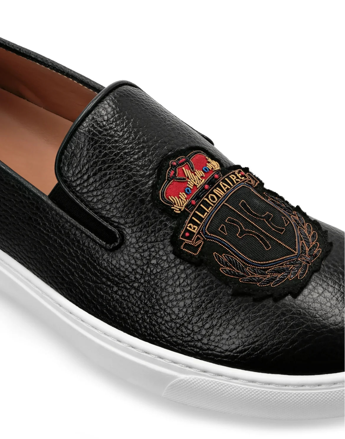 Slip On Crest, цвет: Черный