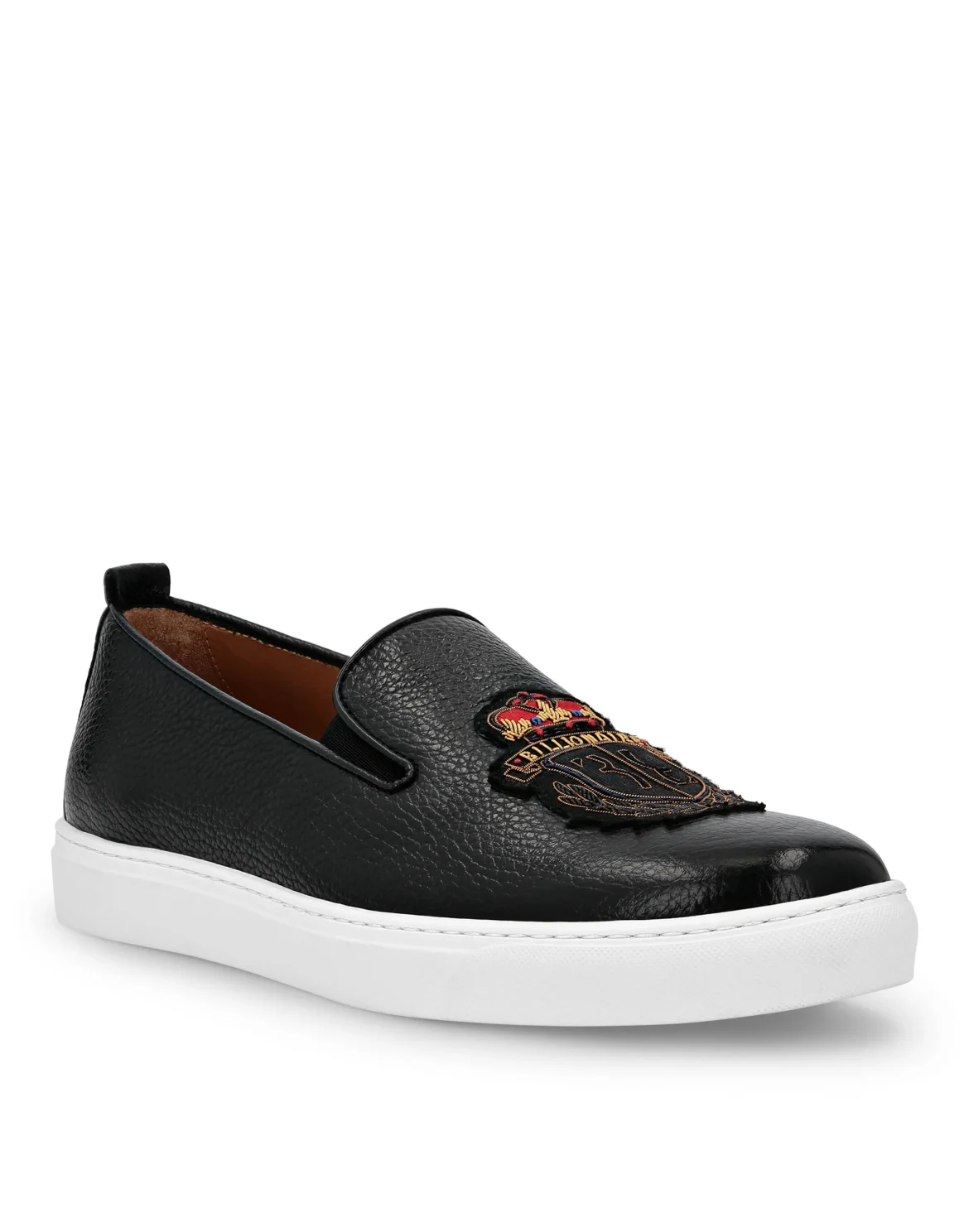 Slip On Crest, цвет: Черный