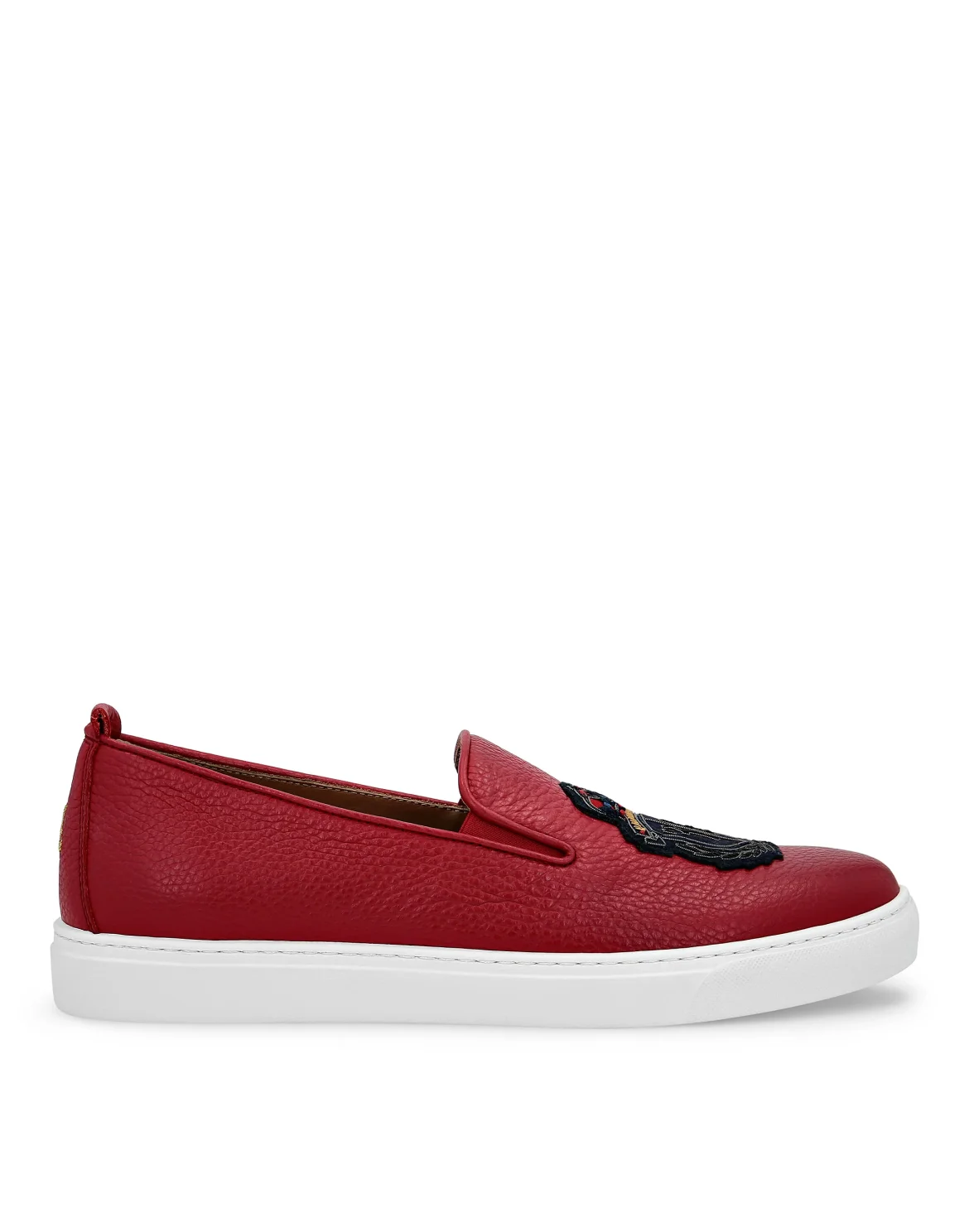 Slip On Crest, цвет: Красный