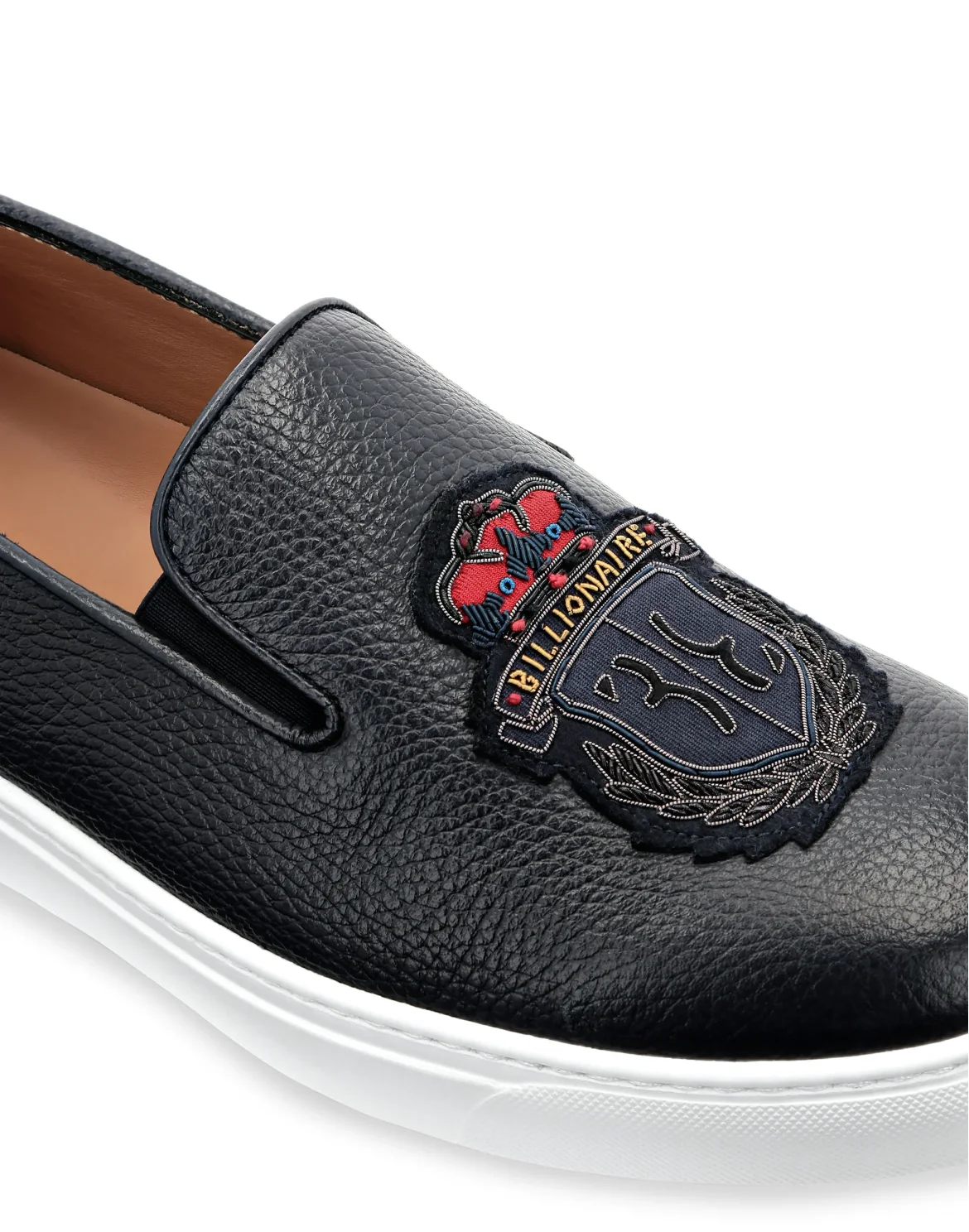 Slip On Crest, цвет: Синий
