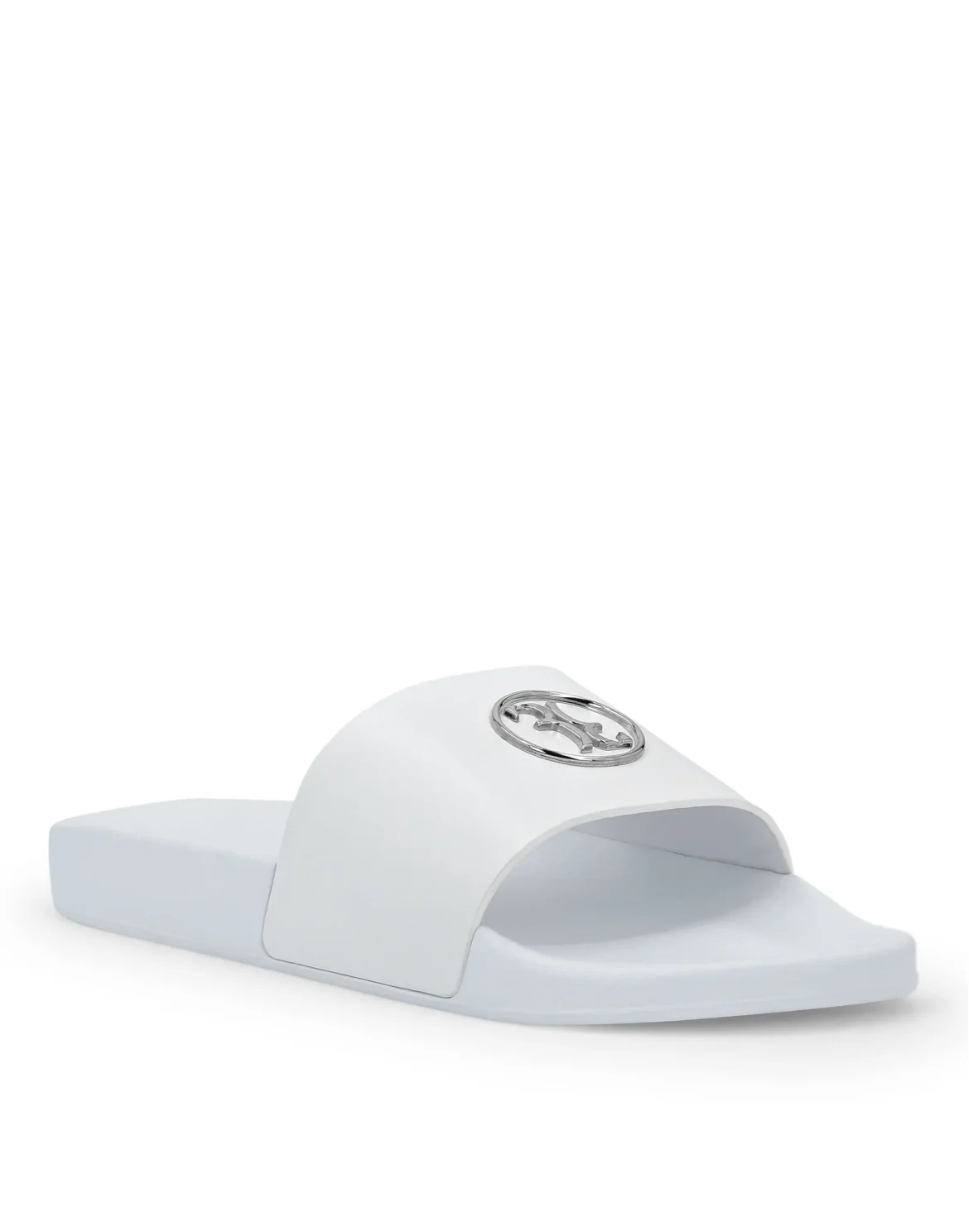 Flat gummy sandals Double B, цвет: Белый