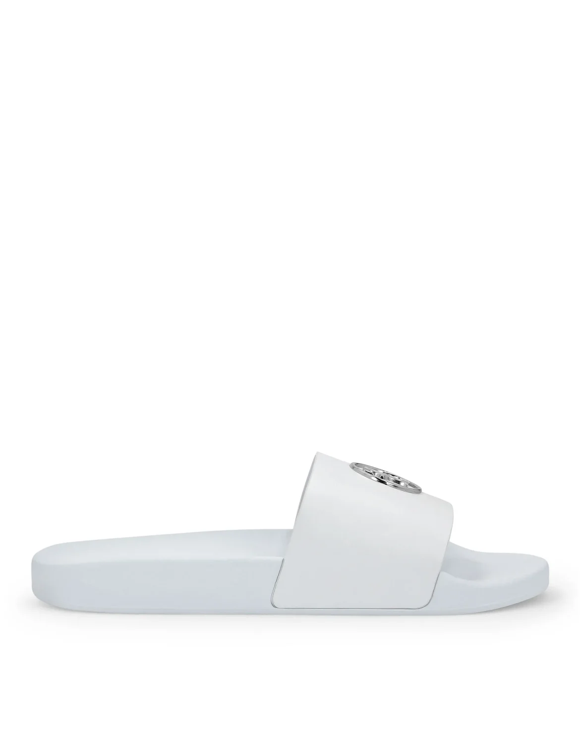 Flat gummy sandals Double B, цвет: Белый