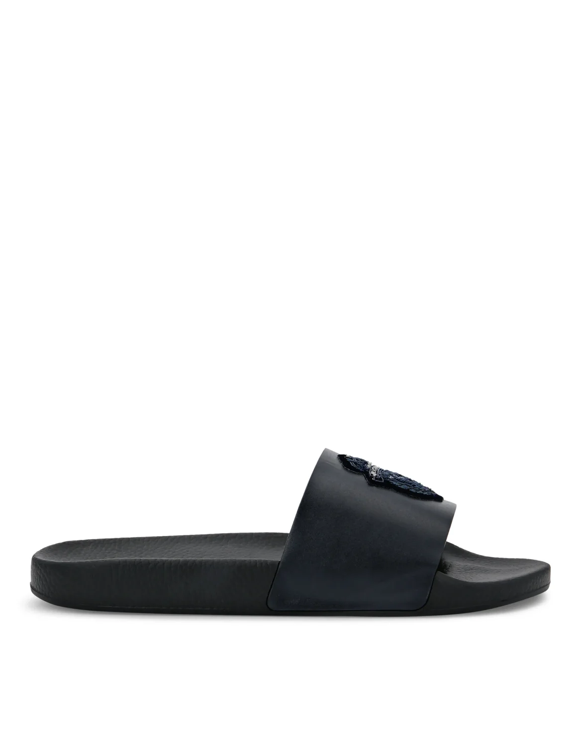 Flat gummy sandals Crest, цвет: Синий