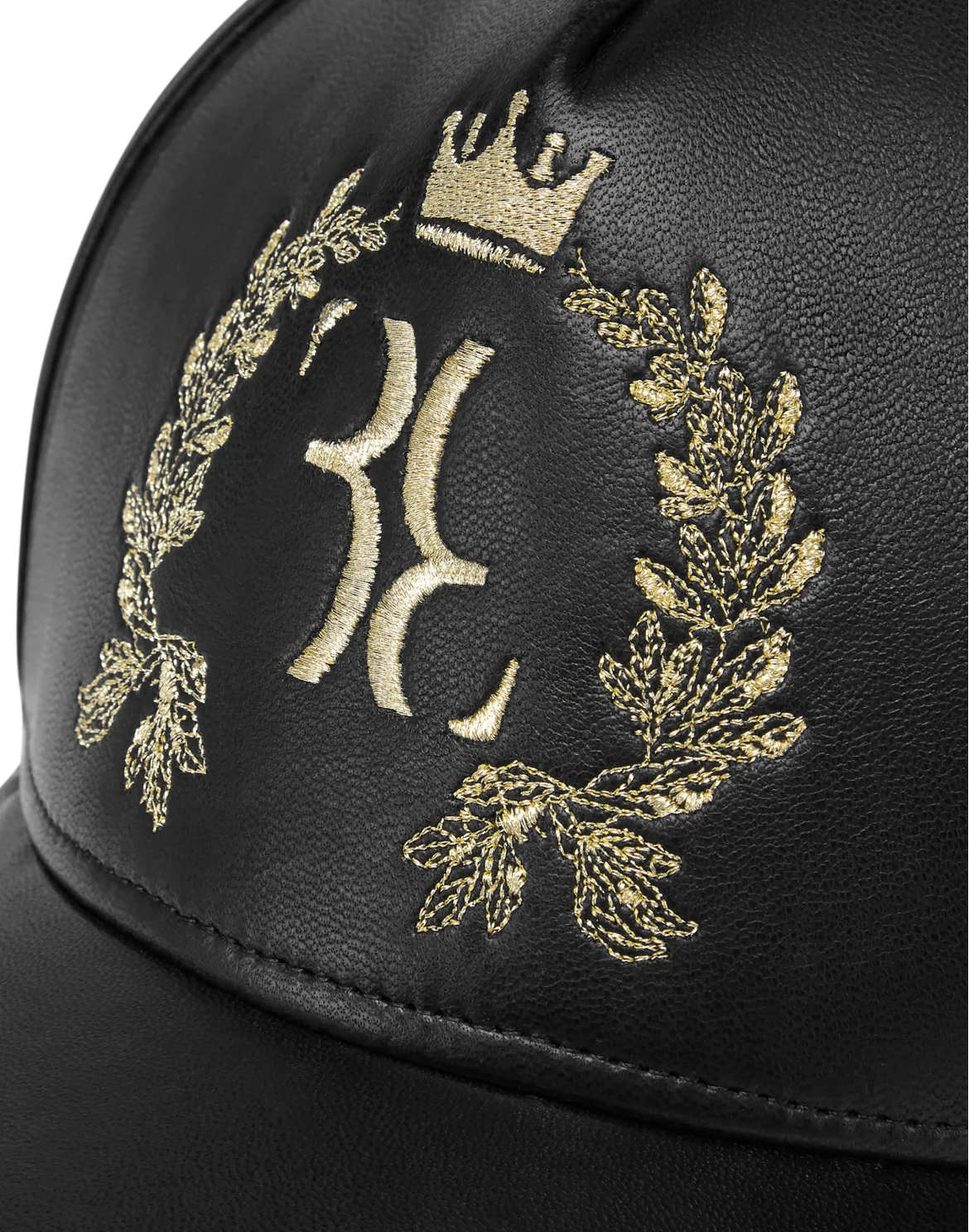 Visor Hat Baroque Double B, цвет: Черный