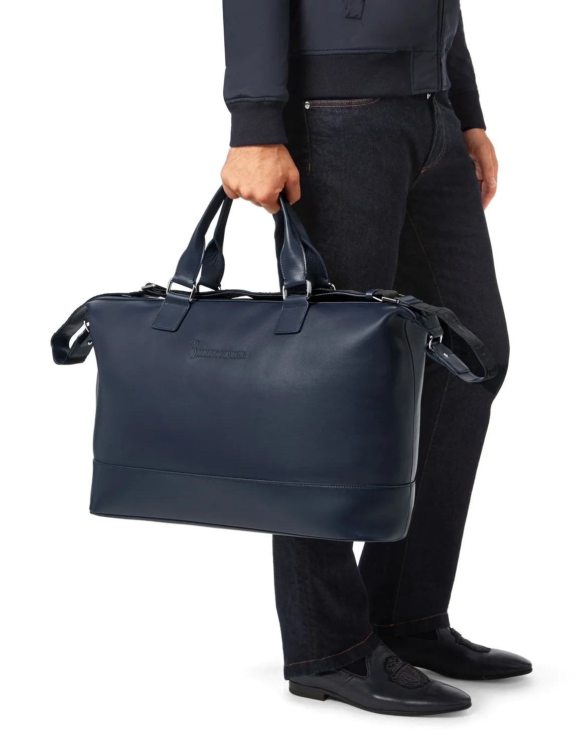 Medium Travel Bag Logos, цвет: Синий