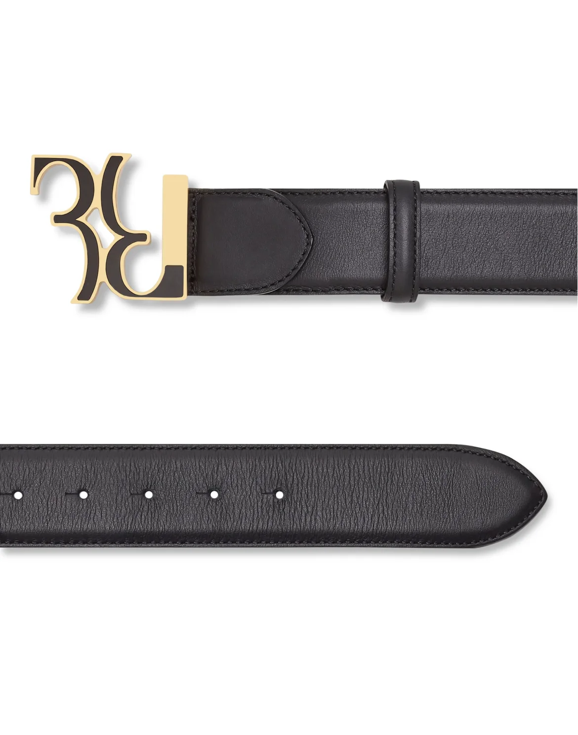Belt Double B, цвет: Черный