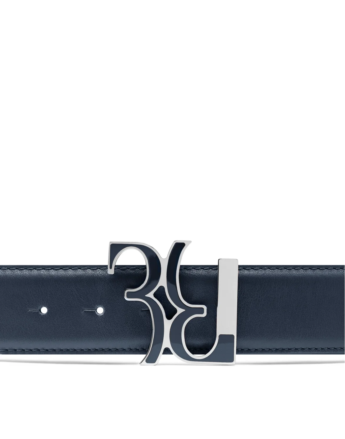 Belt Double B, цвет: Синий