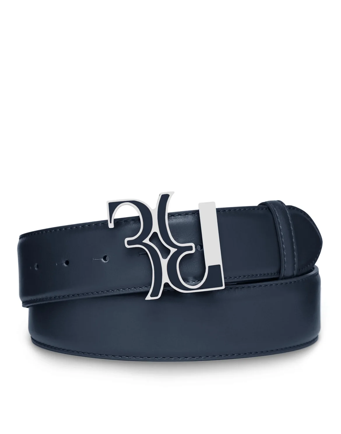 Belt Double B, цвет: Синий