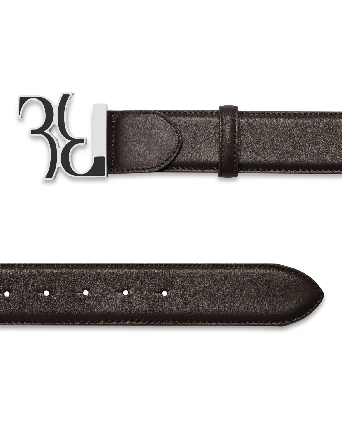 Belt Double B, цвет: Коричневый