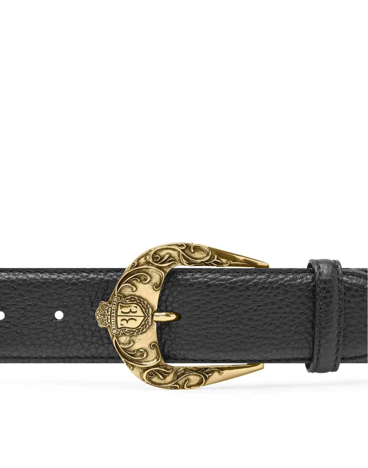 Belt Baroque Crest, цвет: Черный