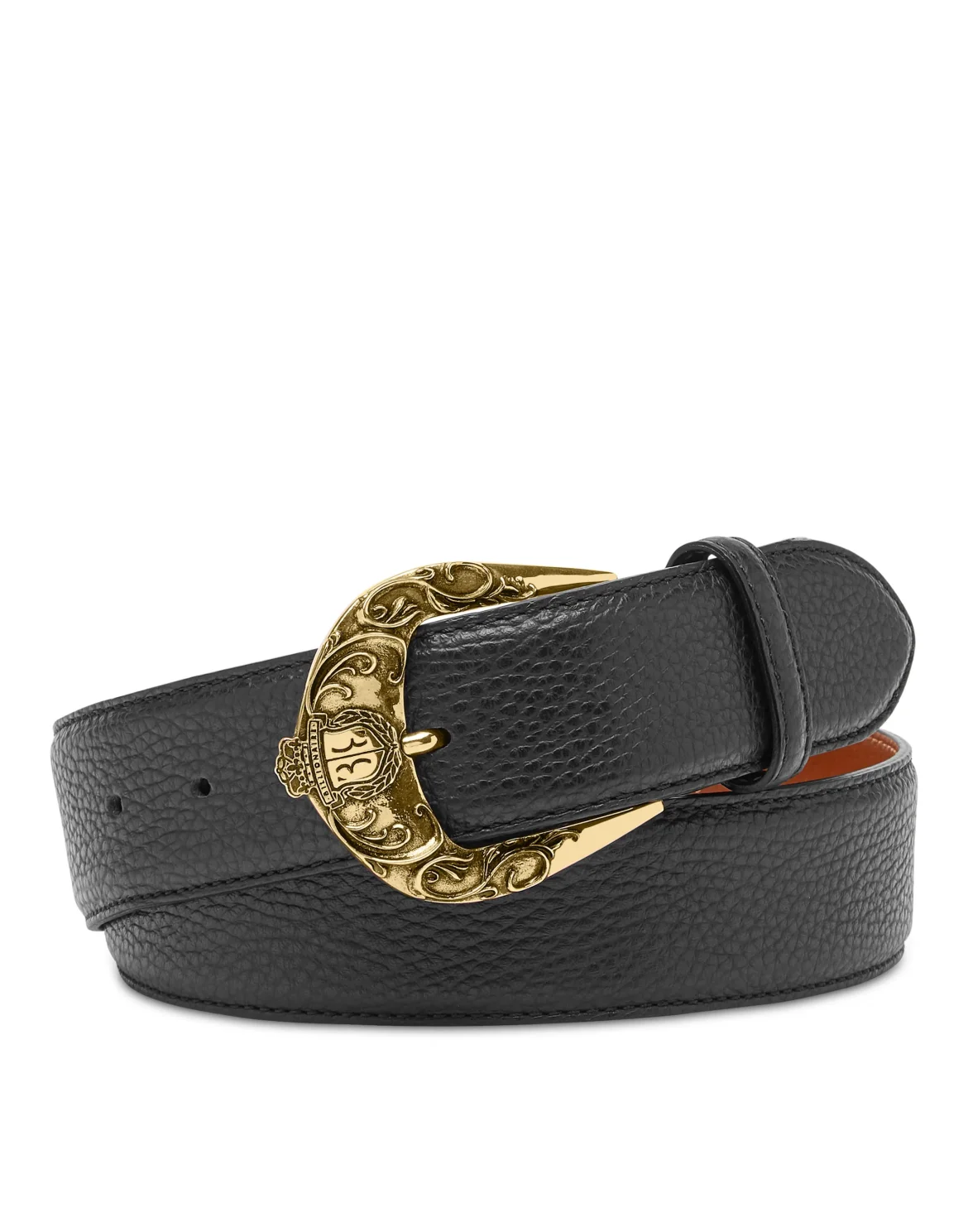 Belt Baroque Crest, цвет: Черный