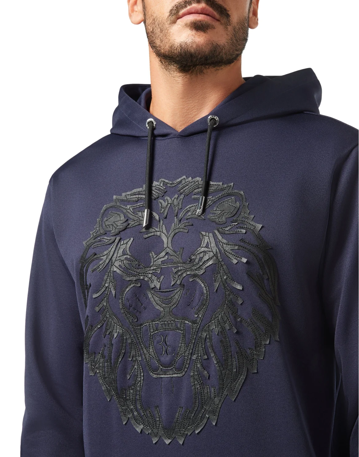 Hoodie sweatshirt Lion, цвет: Синий