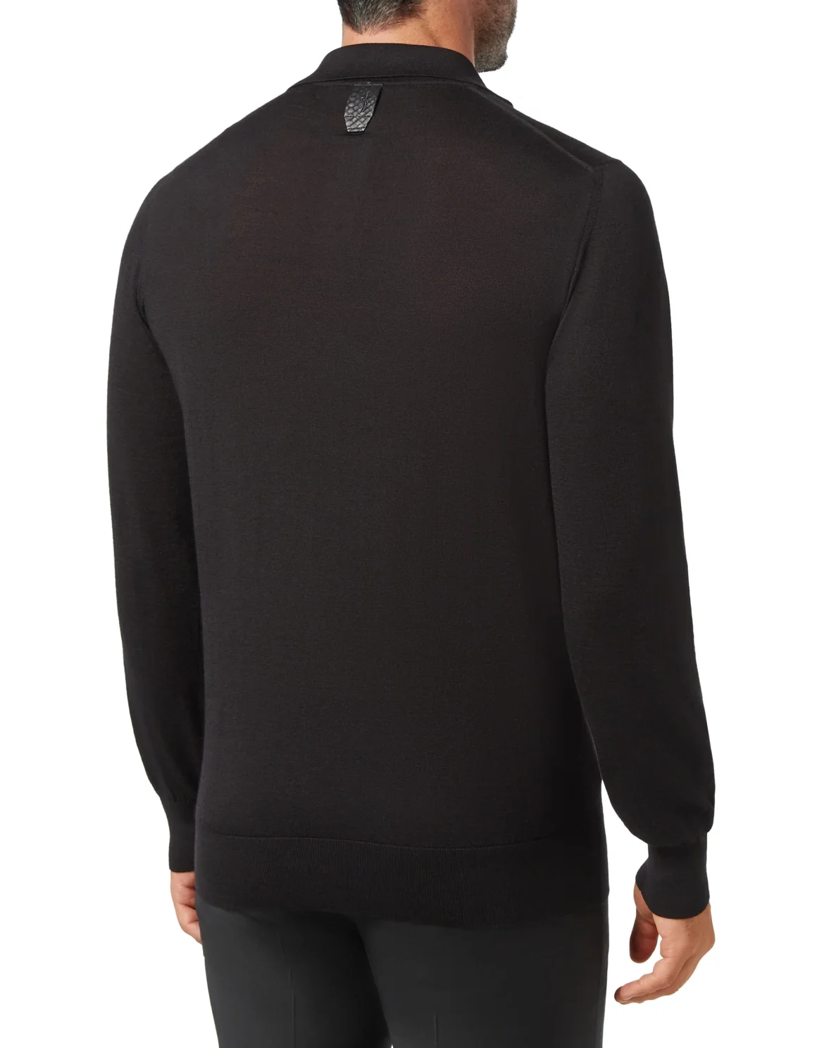 Pullover Polo-Neck LS Luxury, цвет: Черный
