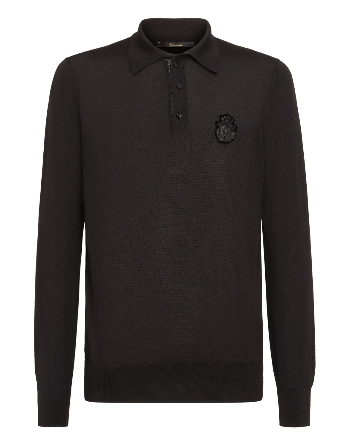 Pullover Polo-Neck LS Luxury, цвет: Черный