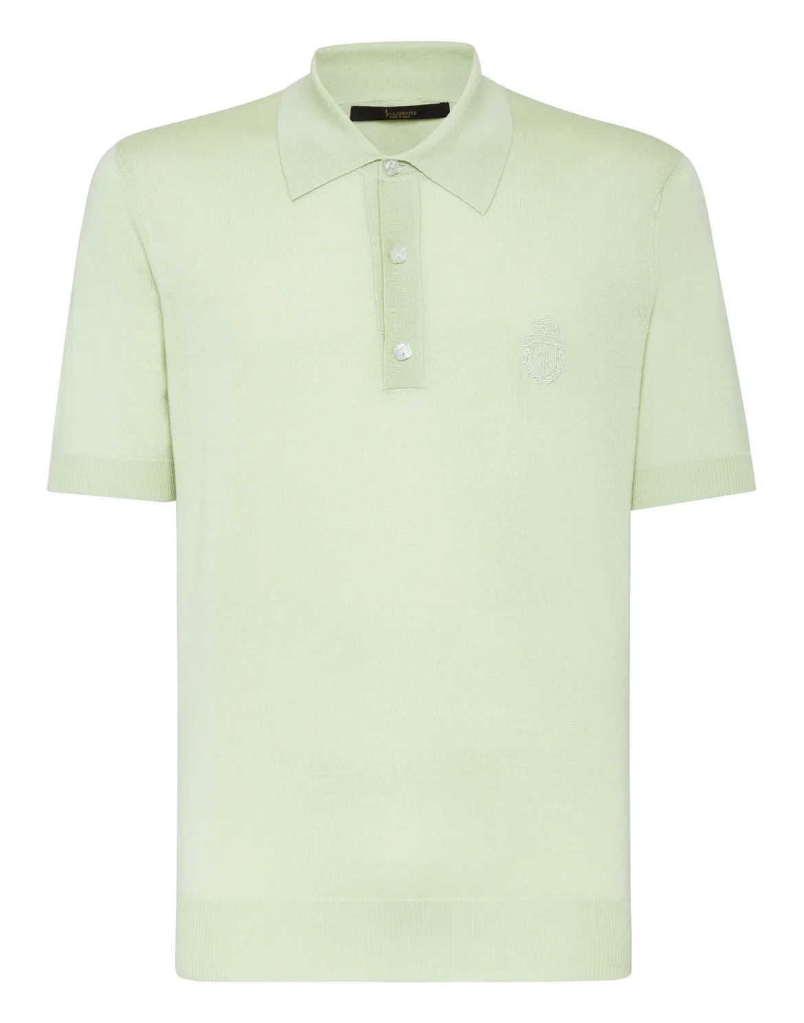 Pullover Polo-Neck SS Crest, цвет: Зеленый