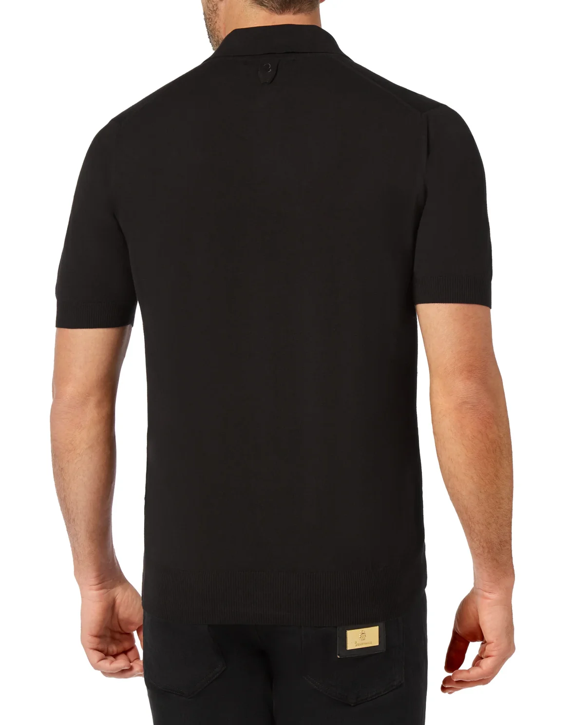 Pullover Polo-Neck SS Falcon, цвет: Черный